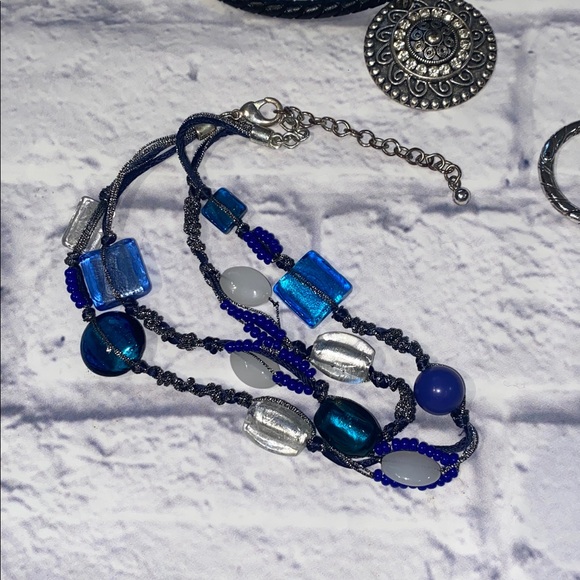 Lot of 7 Necklaces Brighton, Chico’s, & Unbranded - Picture 3 of 12